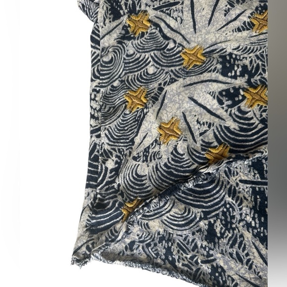 Urban Outfitters Marlow Spliced Boxy Shirt Short Sleeve Top Blouse M - Picture 5 of 15